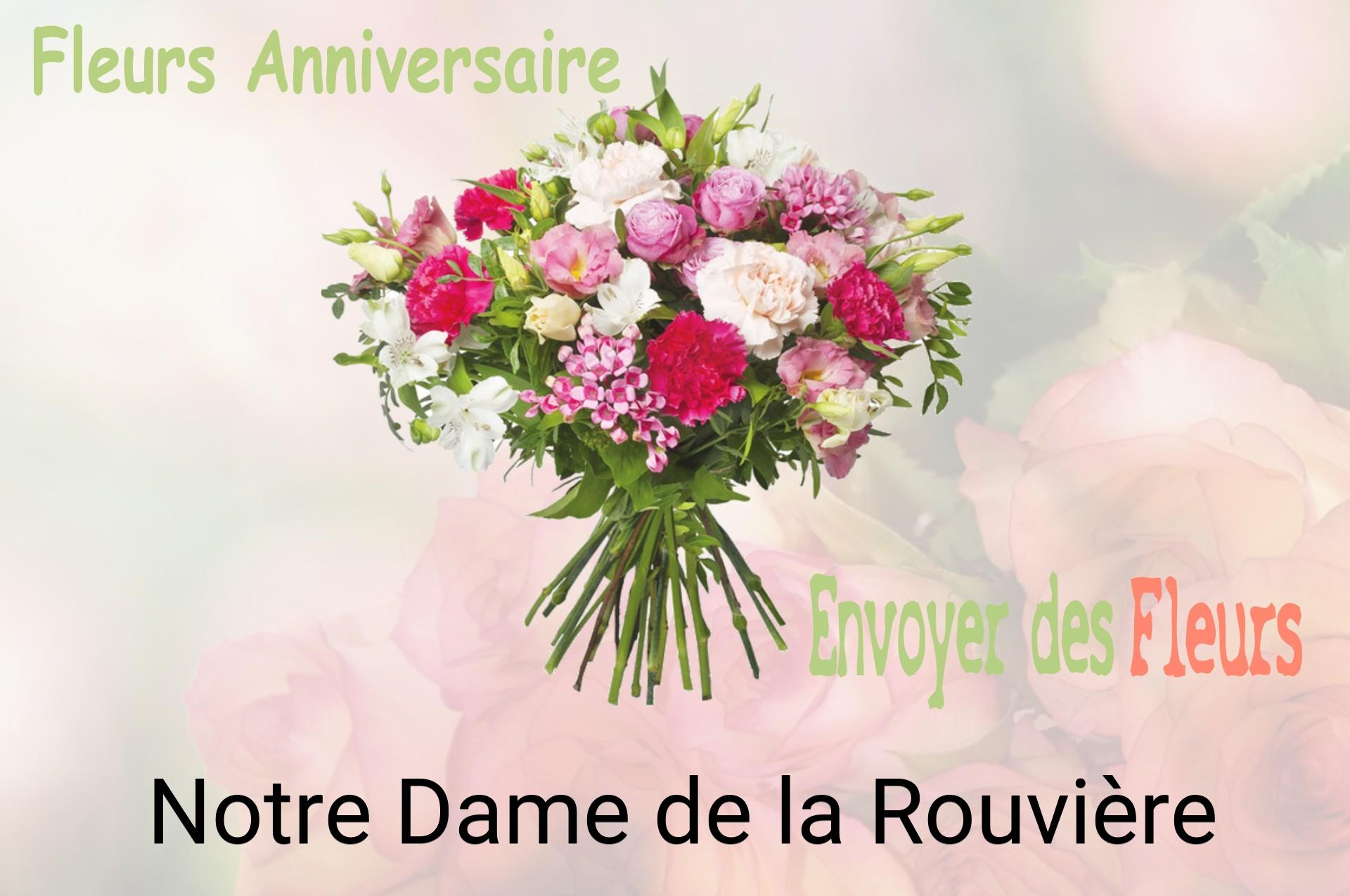 Bouquet de fleurs d’anniversaire livré à Notre-Dame-de-la-Rouvière